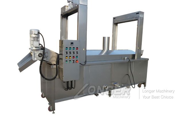 Continuous Peanut Frying Machine