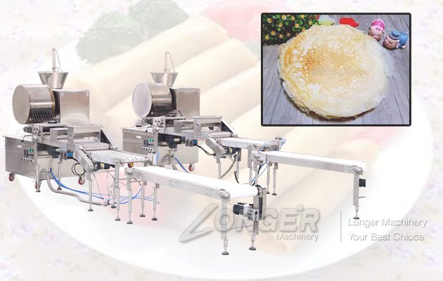 Spring Roll Wrapper Making Machine