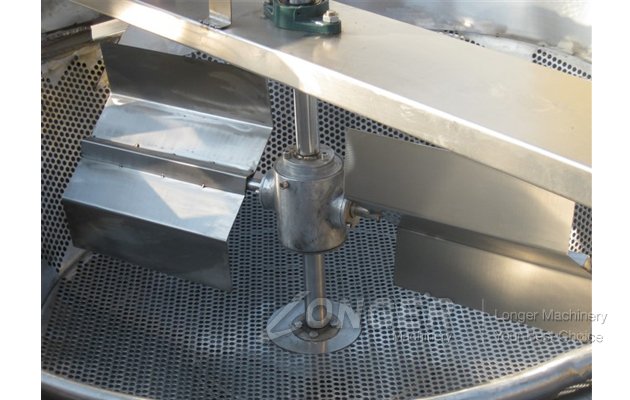 round pot frying machine