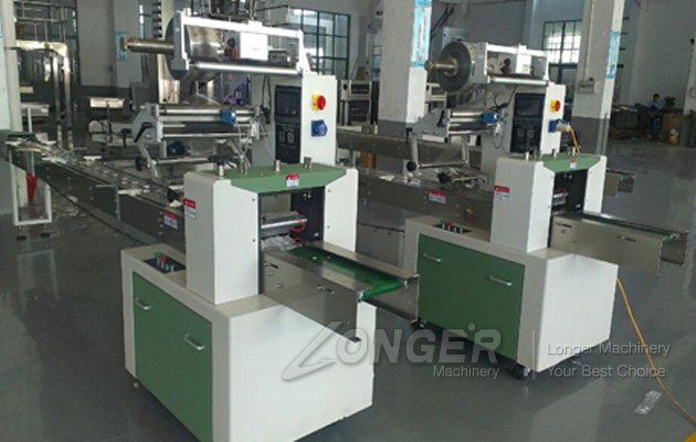 pilow type mooncake packing machine