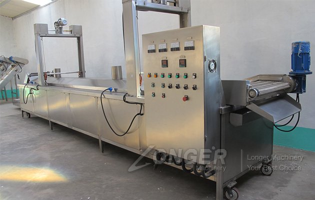 Potato Chips Frying Machine