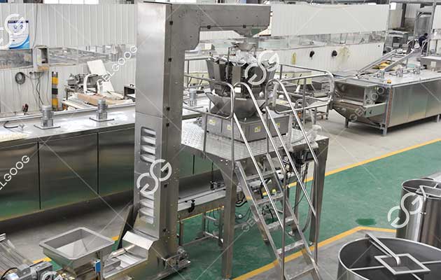 multi head weighing packaging machine